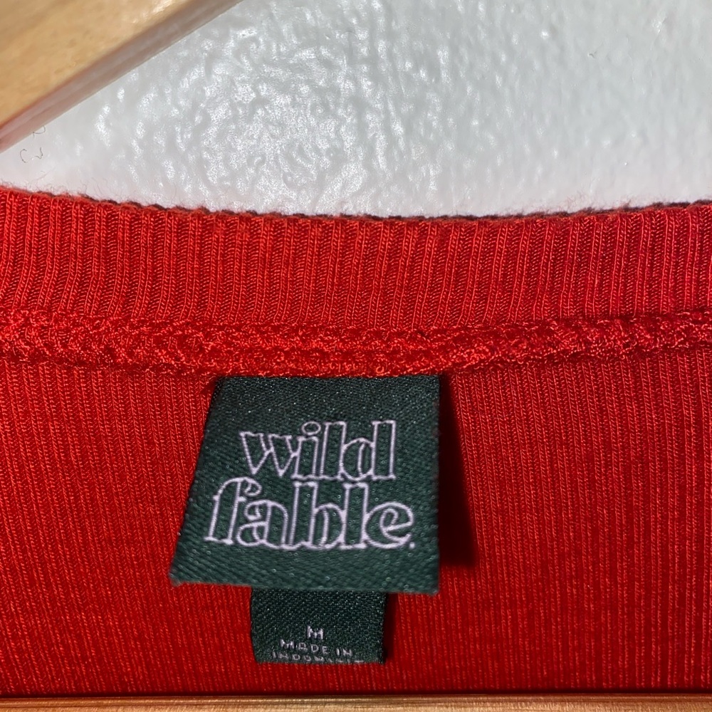 Red Crop Top - Picture 3 of 3